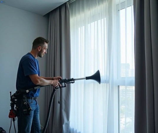 Professional drapes cleaning process tools Matty Curtain Cleaning strathfield-nsw