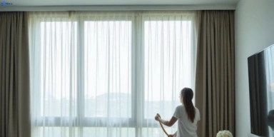 Delicate sheer drape cleaning strathfield-nsw Matty Curtain Cleaning